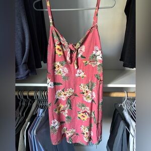 Hollister Pink Floral Dress